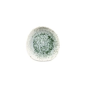 Тарелка мелкая "волна" 18,6см, без борта, цвет MINERAL GREEN, STUDIO PRINTS MNGROG71