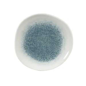 Тарелка мелкая "волна" 18,6см, без борта, цвет RAKU JADE GREEN, STUDIO PRINTS RKJGOG71