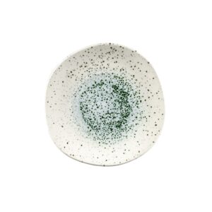 Тарелка мелкая "волна" 26,4см, без борта, цвет MINERAL GREEN, STUDIO PRINTS MNGROG101