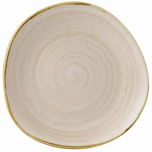 Тарелка мелкая "волна" 28,6см, без борта, STONECAST, цвет NUTMEG CREAM SNMSOG111