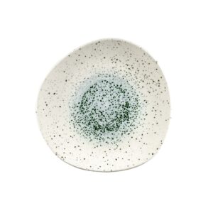 Тарелка мелкая "волна" 28,6см, без борта, цвет MINERAL GREEN, STUDIO PRINTS MNGROG111