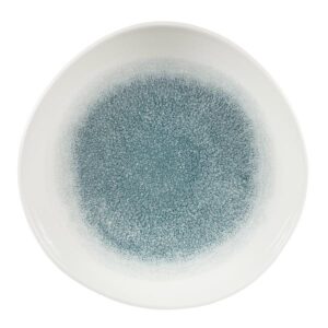 Тарелка мелкая "волна" 28,6см, без борта, цвет RAKU JADE GREEN, STUDIO PRINTS RKJGOG111