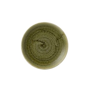 Тарелка мелкая 16,5см, без борта, STONECAST PLUME, цвет OLIVE PLGREVP61