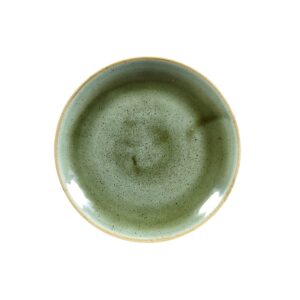 Тарелка мелкая 16,5см, без борта, STONECAST, цвет SAMPHIRE GREEN SSGSEVP61