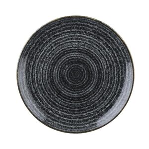Тарелка мелкая 16,5см, без борта, цвет CHARCOAL BLACK, STUDIO PRINTS SPCBEVP61