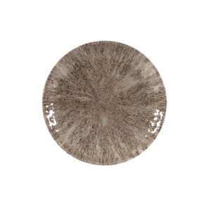 Тарелка мелкая 16,5см, без борта, цвет STONE ZIRCON BROWN, STUDIO PRINTS STZBEVP61