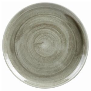 Тарелка мелкая 21,7см, без борта, STONECAST PATINA, цвет BURNISHED GREEN PABGEVP81