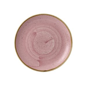 Тарелка мелкая 21,7см, без борта, STONECAST, цвет PETAL PINK SPPSEVP81