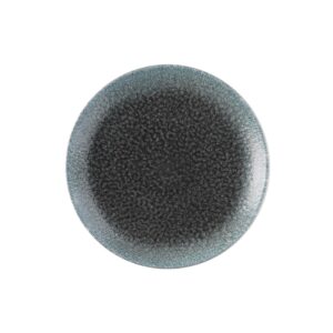 Тарелка мелкая 21,7см, без борта, цвет RAKU DUO TOPAZ-QUARTZ, STUDIO PRINTS RDTQEVP81