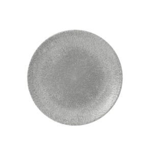 Тарелка мелкая 21,7см, без борта, цвет RAKU JASPER GREY, STUDIO PRINTS RKGJEVP81