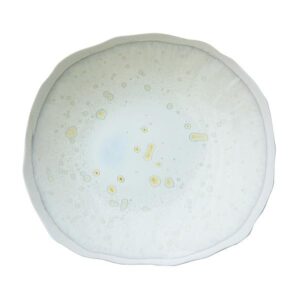Тарелка мелкая 22х20см, керамика, цвет NACRE, PLUME 963038
