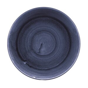 Тарелка мелкая 26см, без борта, STONECAST PATINA, цвет COBALT BLUE PABLEV101