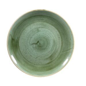 Тарелка мелкая 26см, без борта, STONECAST, цвет SAMPHIRE GREEN SSGSEV101