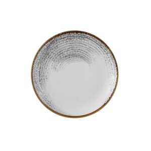 Тарелка мелкая 26см, без борта, цвет JASPER GREY, STUDIO PRINTS HOMESPUN ACCENTS HAJGEV101