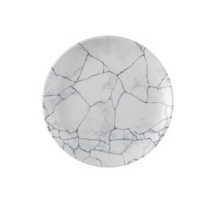 Тарелка мелкая 26см, без борта, цвет KINTSUGI PEARL GREY, STUDIO PRINTS KTPGEV101