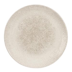 Тарелка мелкая 26см, без борта, цвет RAKU AGATE GREY, STUDIO PRINTS RKAGEV101