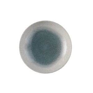 Тарелка мелкая 26см, без борта, цвет RAKU DUO AGATE-TOPAZ, STUDIO PRINTS RDATEV101