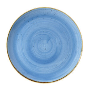 Тарелка мелкая 28,8см, без борта, STONECAST, цвет CORNFLOWER BLUE SCFSEV111