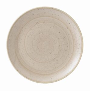 Тарелка мелкая 28,8см, без борта, STONECAST, цвет NUTMEG CREAM SNMSEV111