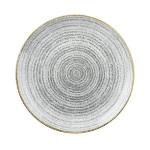 Тарелка мелкая 28,8см, без борта, цвет STONE GREY, STUDIO PRINTS SPSGEV111