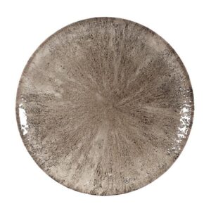 Тарелка мелкая 28,8см, без борта, цвет STONE ZIRCON BROWN, STUDIO PRINTS STZBEV111