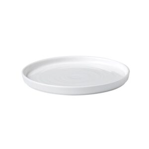 Тарелка мелкая CHEFS WALLED D21см H2см, с прямым бортом, CHEFS PLATES, цвет белый WHWP211