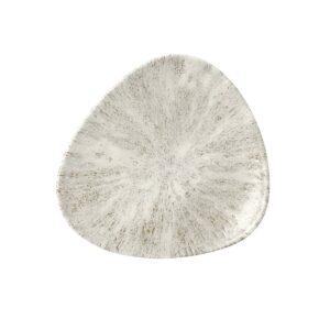 Тарелка мелкая треугольная 19,2см, без борта, цвет STONE AGATE GREY, STUDIO PRINTS STAGTR71
