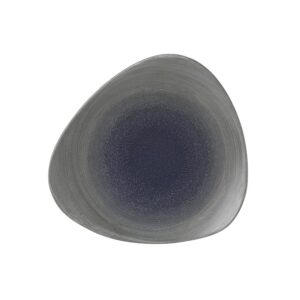Тарелка мелкая треугольная 22,9см, без борта, STONECAST AQUEOUS, цвет FJORD SAGRTR91