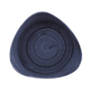 Тарелка мелкая треугольная 22,9см, без борта, STONECAST PATINA, цвет COBALT BLUE PABLTR91