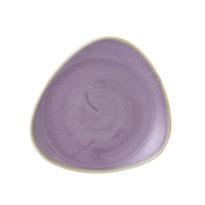 Тарелка мелкая треугольная 22,9см, без борта, STONECAST, цвет LAVENDER SLASTR91