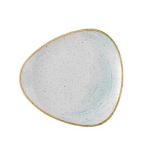 Тарелка мелкая треугольная 26,5см, без борта, STONECAST ACCENTS, цвет DUCK EGG BLUE ASDETR101