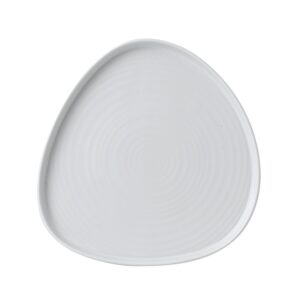 Тарелка треугольная мелкая CHEFS WALLED 26см H2см, с прямым бортом, CHEFS PLATES, цвет WHITE WHWT271
