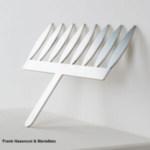 Трафарет для декора "LEAF COMB" H8см, нерж.сталь, дизайн - FRANK HAASNOOT 20FH01L