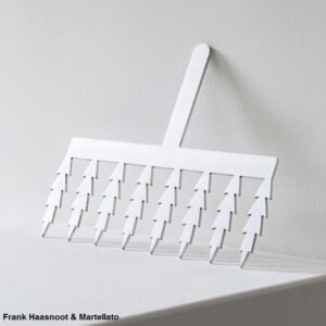 Трафарет для декора "PETAL COMB" H8см, нерж.сталь, дизайн - FRANK HAASNOOT 20FH03L
