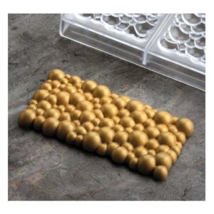 Форма д/шок. "CHOCOLATE BAR SPARKLING" 155х77мм H12мм, 100гр, 3 ячейки, п/к PC5001