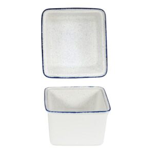 Форма для запекания 19,4х18см H11,5см 2,0л, STONECAST HINTS, цвет INDIGO BLUE SHBIRCD1