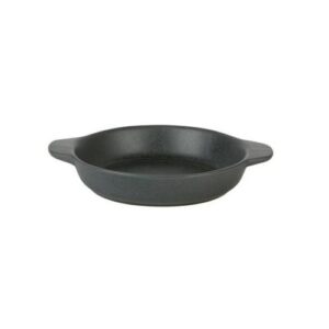 Форма для запекания D12см, с ручками, керамика, RUSTICO CARBON C31200