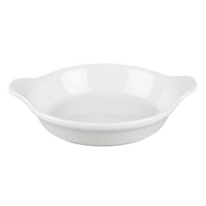 Форма для запекания D17,5см 0,59л, цвет белый, COOKWARE WHCWLREN1