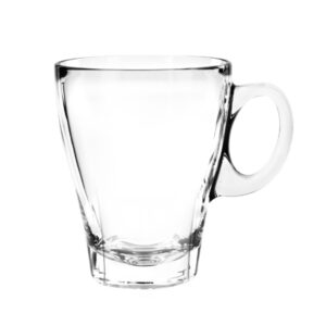 Чашка AMERICANO 355мл H111мм D89/120ММ "CAFFE", стекло 1P02440