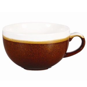 Чашка CAPPUCCINO 227мл MONOCHROME, цвет CINNAMON BROWN MOBRCB201