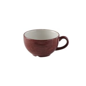 Чашка CAPPUCCINO 340мл STONECAST PATINA, цвет RUST RED PARECB281