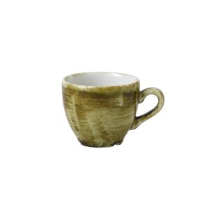 Чашка ESPRESSO 100мл STONECAST PLUME, цвет OLIVE PLGRCEB91