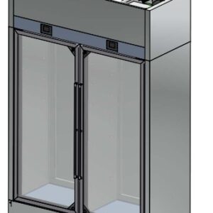 Шкаф винный enofrigo wine library 20 wall 2p h2200 vt черный + полки r