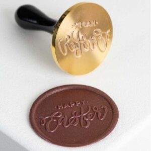 Печать для декорирования шоколада "HAPPY EASTER" D6см, 20FH36L