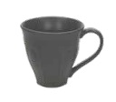Чашка кофейная 200мл VULCANIA BLACK VU016200779