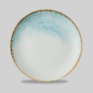 Тарелка мелкая 16,5см, без борта, цвет AQUAMARINE, STUDIO PRINTS HOMESPUN ACCENTS HAAMEVP61