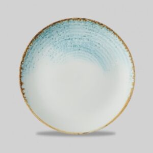 Тарелка мелкая 21,7см, без борта, цвет AQUAMARINE, STUDIO PRINTS HOMESPUN ACCENTS HAAMEVP81