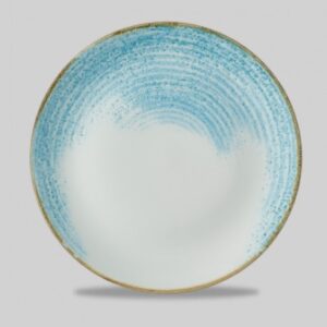 Тарелка мелкая 26см, без борта, цвет AQUAMARINE, STUDIO PRINTS HOMESPUN ACCENTS HAAMEV101