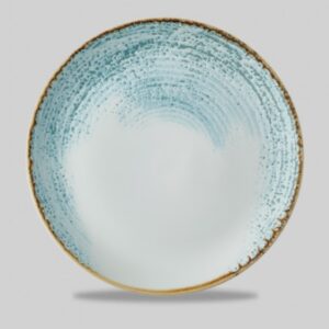 Тарелка мелкая 28,8см, без борта, цвет AQUAMARINE, STUDIO PRINTS HOMESPUN ACCENTS  HAAMEV111