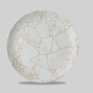 Тарелка мелкая 21,7см, без борта, цвет KINTSUGI CORAL, KTAMEVP81